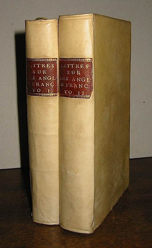 Béat-Louis de Muralt Lettres sur les Anglois et les François et sur d'autres sujets. Nouvelle Edition corrigée & augmentée par l'Auteur meme 1728 s.l. s.t.